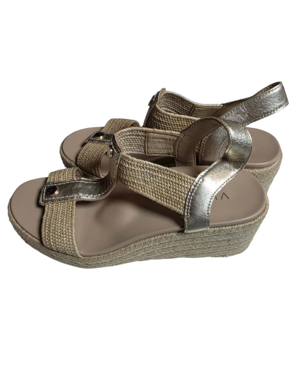 Vionic Women's Calera Wedge Resortwear Beach Summer Vacation Travel Sandals Sz 6